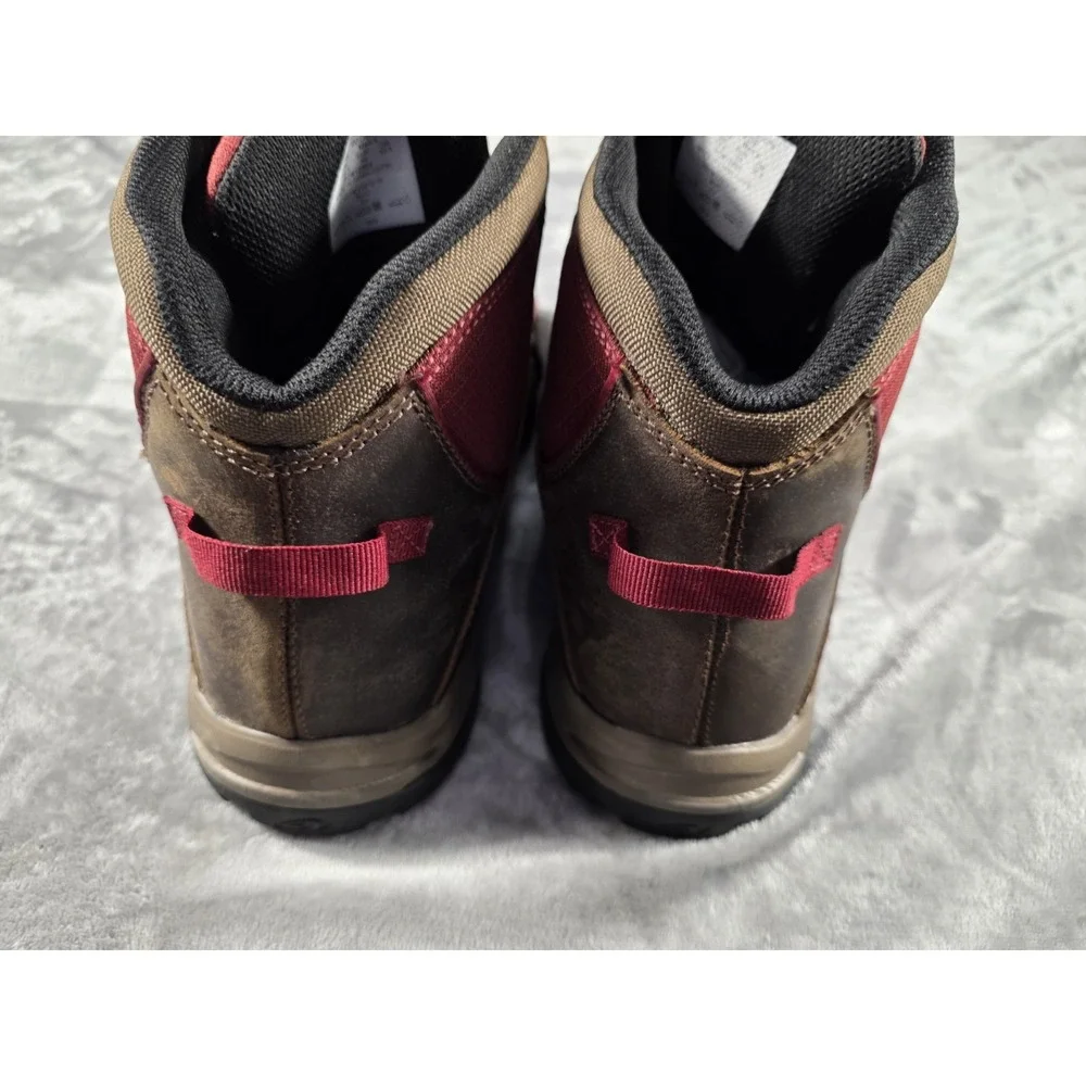 Avenger Edge CT Mid Composite Safety Toe Boots Red/Brown Men's Size 14 Wide‎ EE